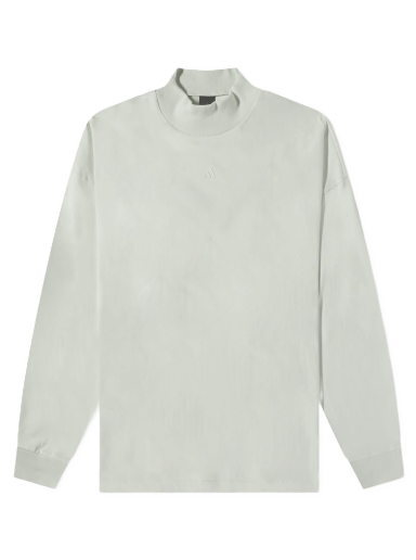 Тениска adidas Originals Basketball Long Sleeve Back Logo Tee Зелено | IA3422