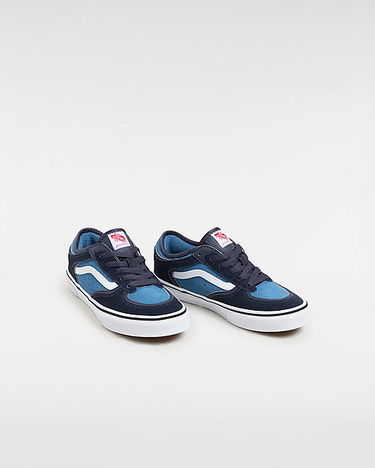 Кецове и обувки Vans Youth Rowley Classic Shoes (8-14 Years) (parisian Night/true Navy) Youth Navy, Size 2.5 Тъмно синьо | VN000E52QXI, 1
