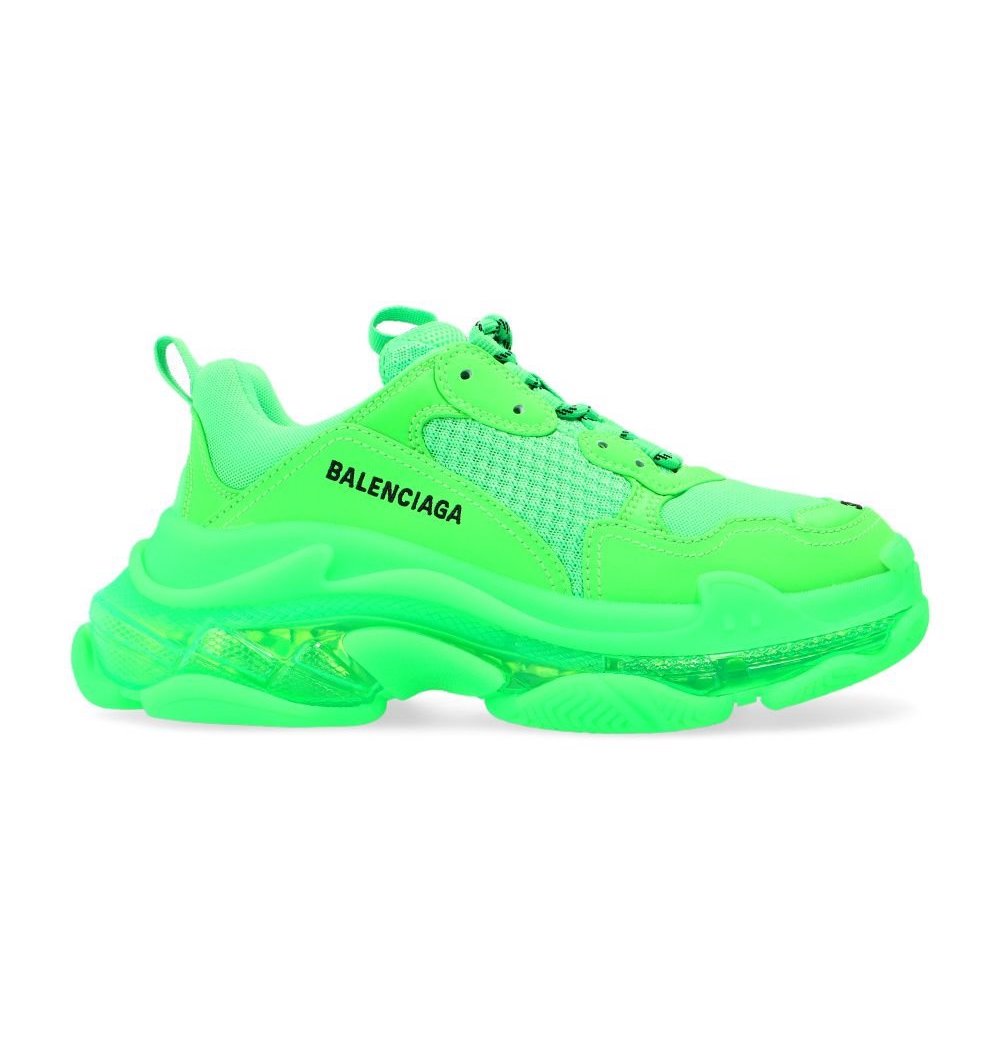Кецове и обувки Balenciaga Triple S W Зелено | 544351W2GR13801, 0