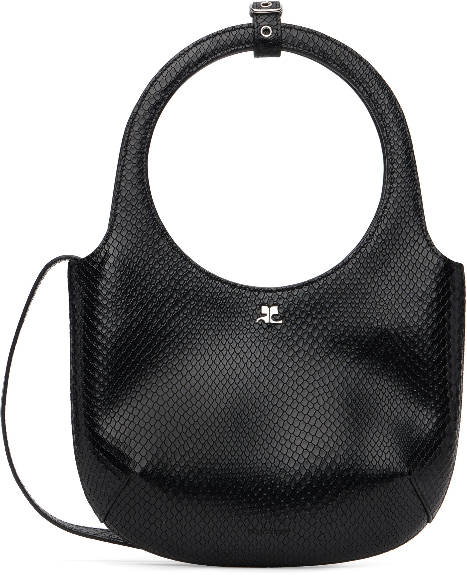 Чанта през рамо Courrèges Courrèges Holy Viper Shoulder Bag Черно | 325GSA102CV0045, 0