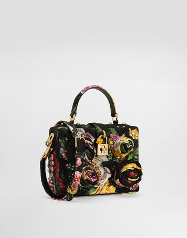 Дамска чанта Dolce & Gabbana Dolce & Gabbana Dolce Box Floral Print Handbag Многоцветен | BB5970A9M99HN5IY, 2
