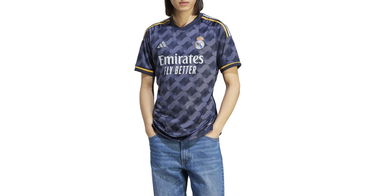 Фланелка adidas Originals adidas Real Madrid 2023/24, hostující Сиво | ij5901, 1