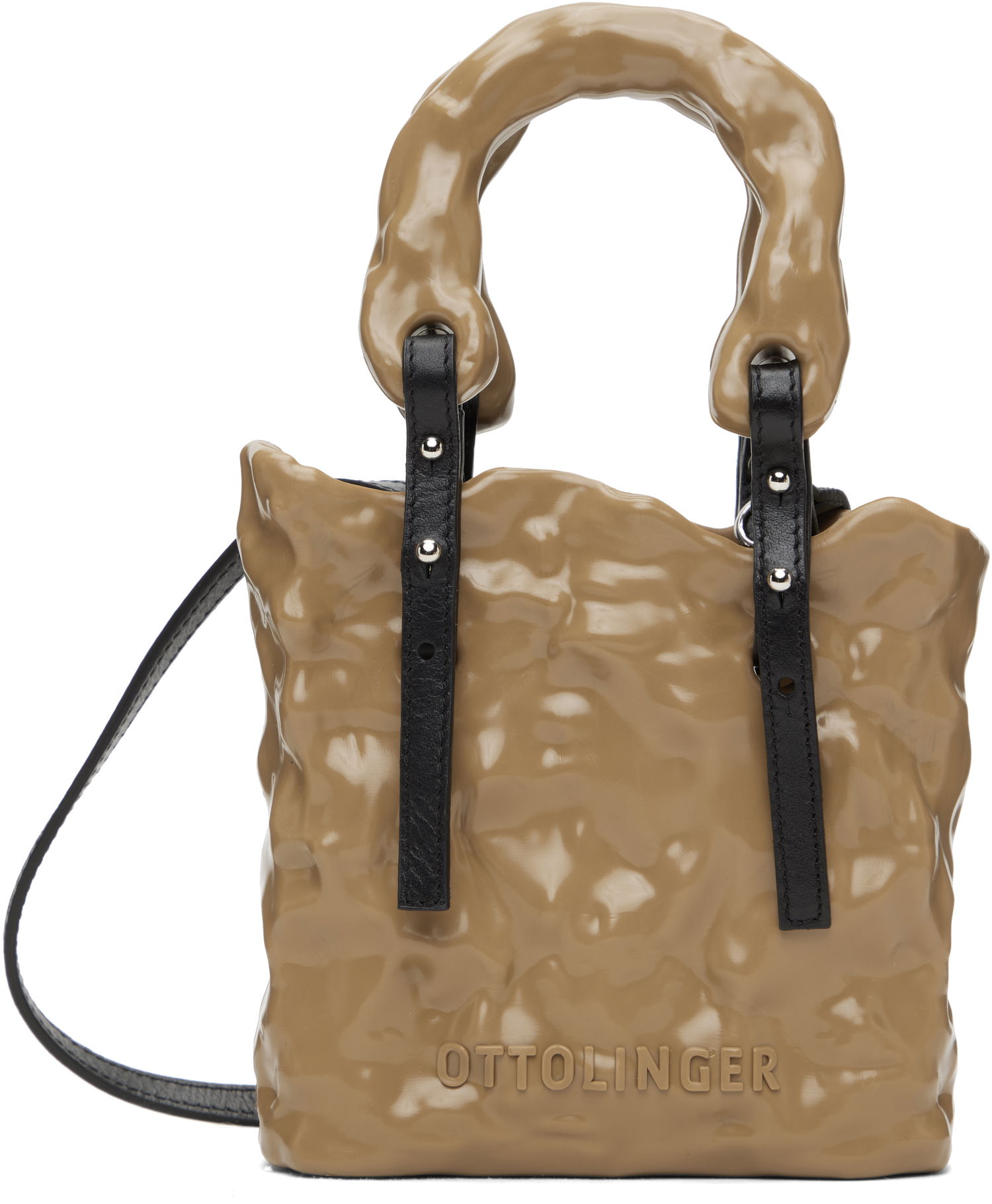 Дамска чанта Ottolinger Ottolinger Strap Signature Ceramic Bag Бежово | 12690032601, 0