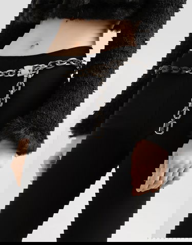 Клинове Dolce & Gabbana Dolce & Gabbana Jersey Leggings Черно | FTDGUTFUGN7N0000, 3