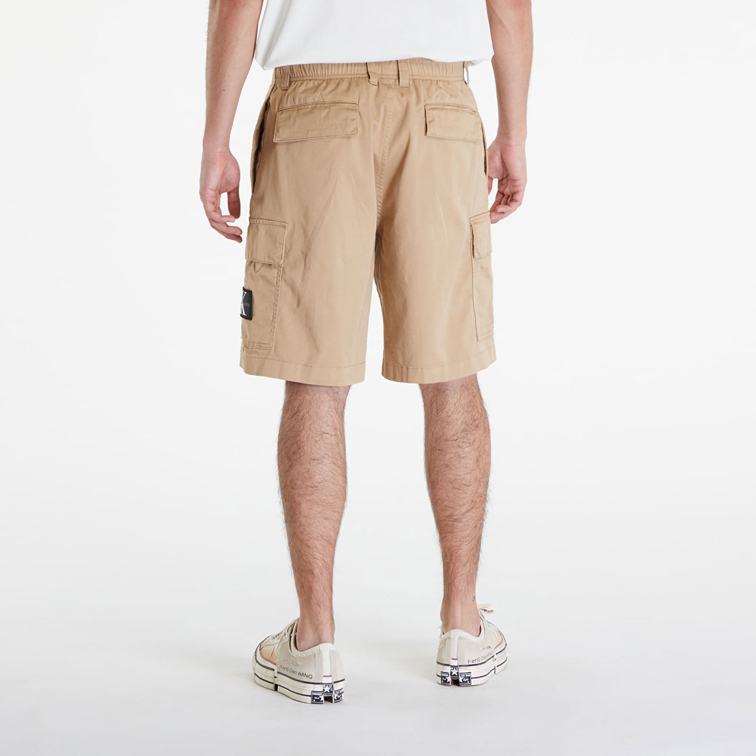 Къси панталони CALVIN KLEIN Cargo Shorts Beige Бежово | J30J325140 PF2, 1