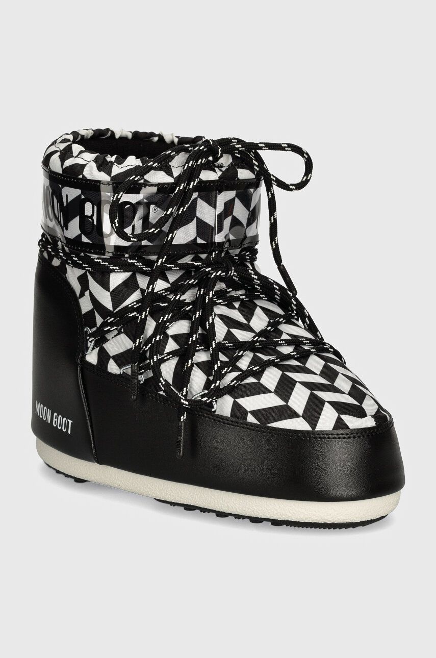 Кецове и обувки Moon Boot MB ICON LOW OPTICAL Boots Черно | 80D1409550.NA02, 0
