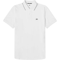 Поло тениска C.P. Company Patch Logo Polo Tee Бяло | 15CMPL097A-005263W-103, 1