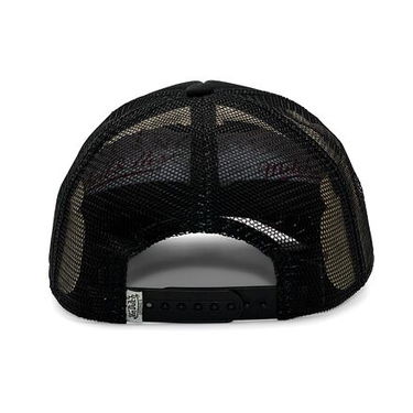 Шапка с козирка Von Dutch Von Dutch Trucker Flora Polyester Foam Cap Черно | VD-7030851, 2