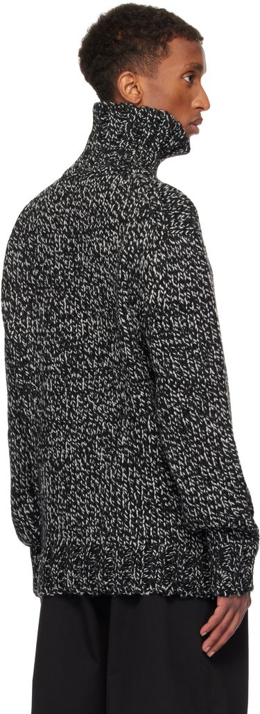 Пуловер We11done We11done Chunky Knit Turtleneck Sweater Черно | WD-KT3-24-651-U-B2, 2