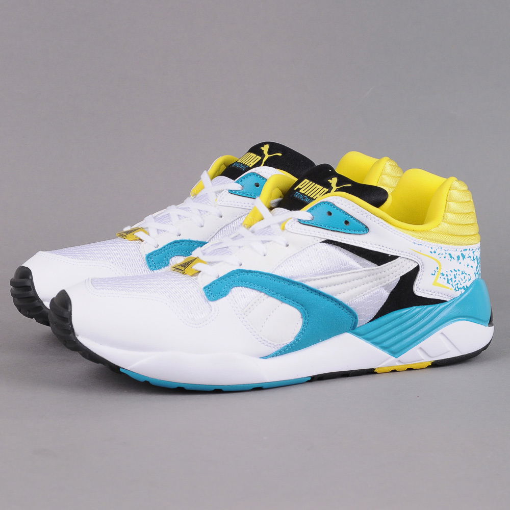 Кецове и обувки Puma Trinomic XS 850 Plus buttercup - fluro yellow CO Бяло | 356143 07, 0