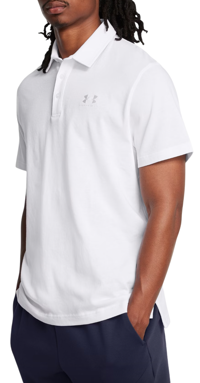 Поло тениска Under Armour Icon Performance Polo Shirt Бяло | 1386608-100, 0