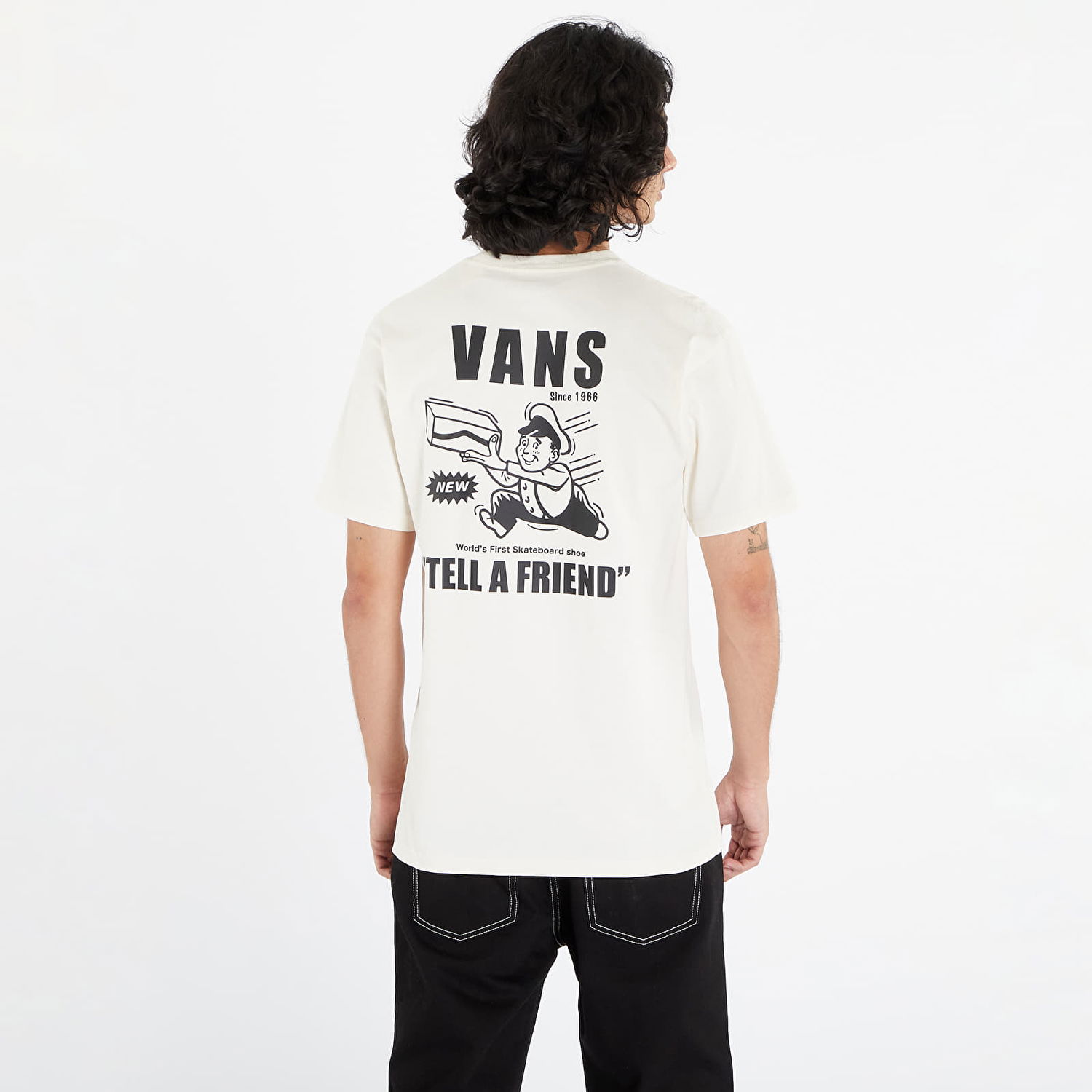 Тениска Vans Quick Wind Short-Sleeve Бяло | VN000G073KS1, 1