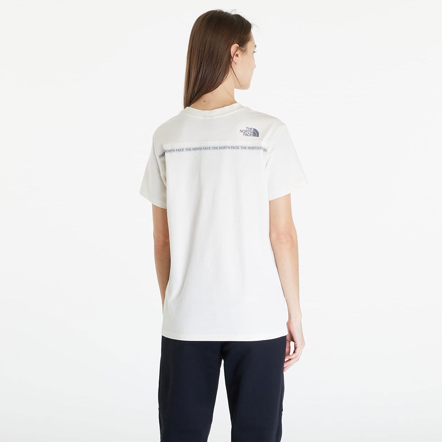 Тениска The North Face Zumu T-Shirt White Dune Бяло | NF0A87DJQLI1, 1