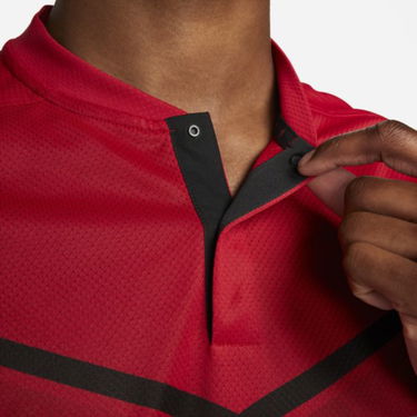 Поло тениска Nike Printed Golf Polo Shirt Червено | DH0916-687, 2