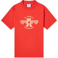 Тениска VETEMENTS Te Quiero Fitted T-Shirt Червено | UE64TR780R, 1