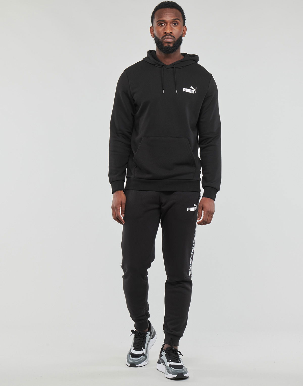 Спортни панталони Puma bottoms ESS TAPE CAMO Черно | 673362-01, 1