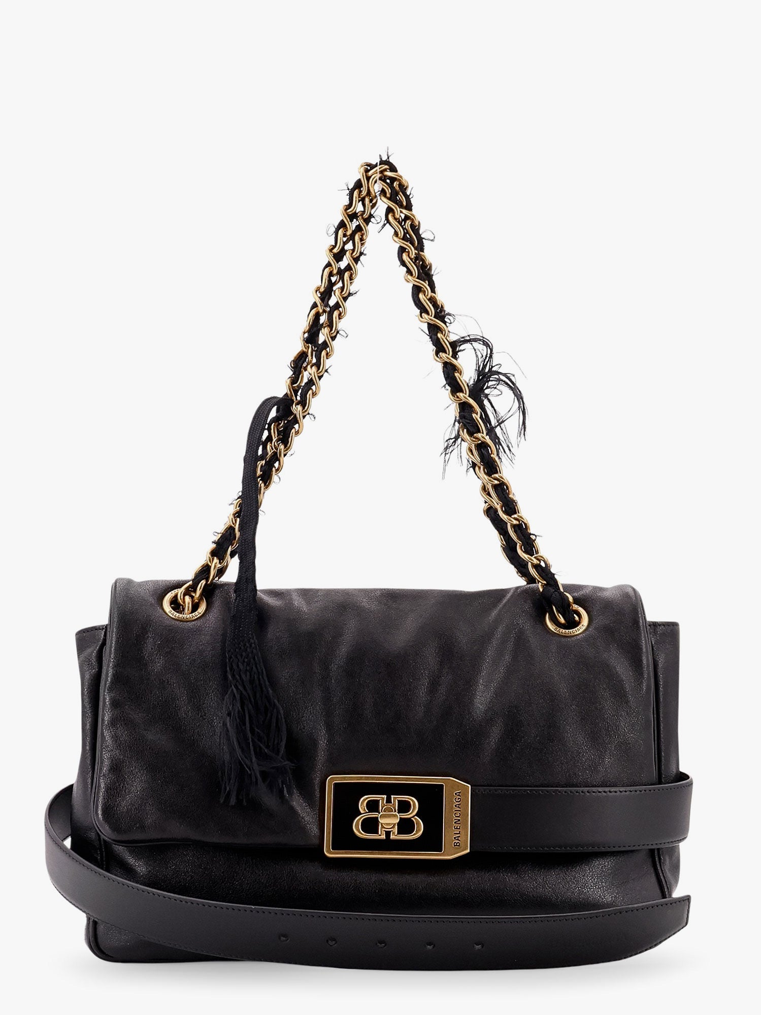 Дамска чанта Balenciaga Modu Flap Bag Balenciaga Черно | 8117812ABIW1060, 0