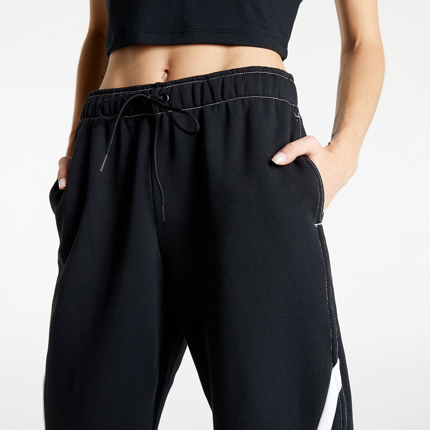 Спортни панталони Nike Sportswear Swoosh Easy Fleece Jogger Черно | DD5582-010, 1