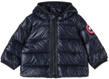Пухо яке Canada Goose Kids' Crofton Down Hooded Jacket Черно | 5460B, 3