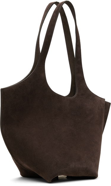 Чанта през рамо The Attico La Scoop Suede Shoulder Bag Кафяво | 260WAH00062 LBT007AA, 1