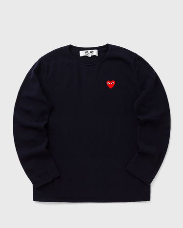 Пуловер Comme des Garçons PLAY COMME des GARÇONS EMBLEM KNIT SWEATER Тъмно синьо | AX-N068-051-2, 0