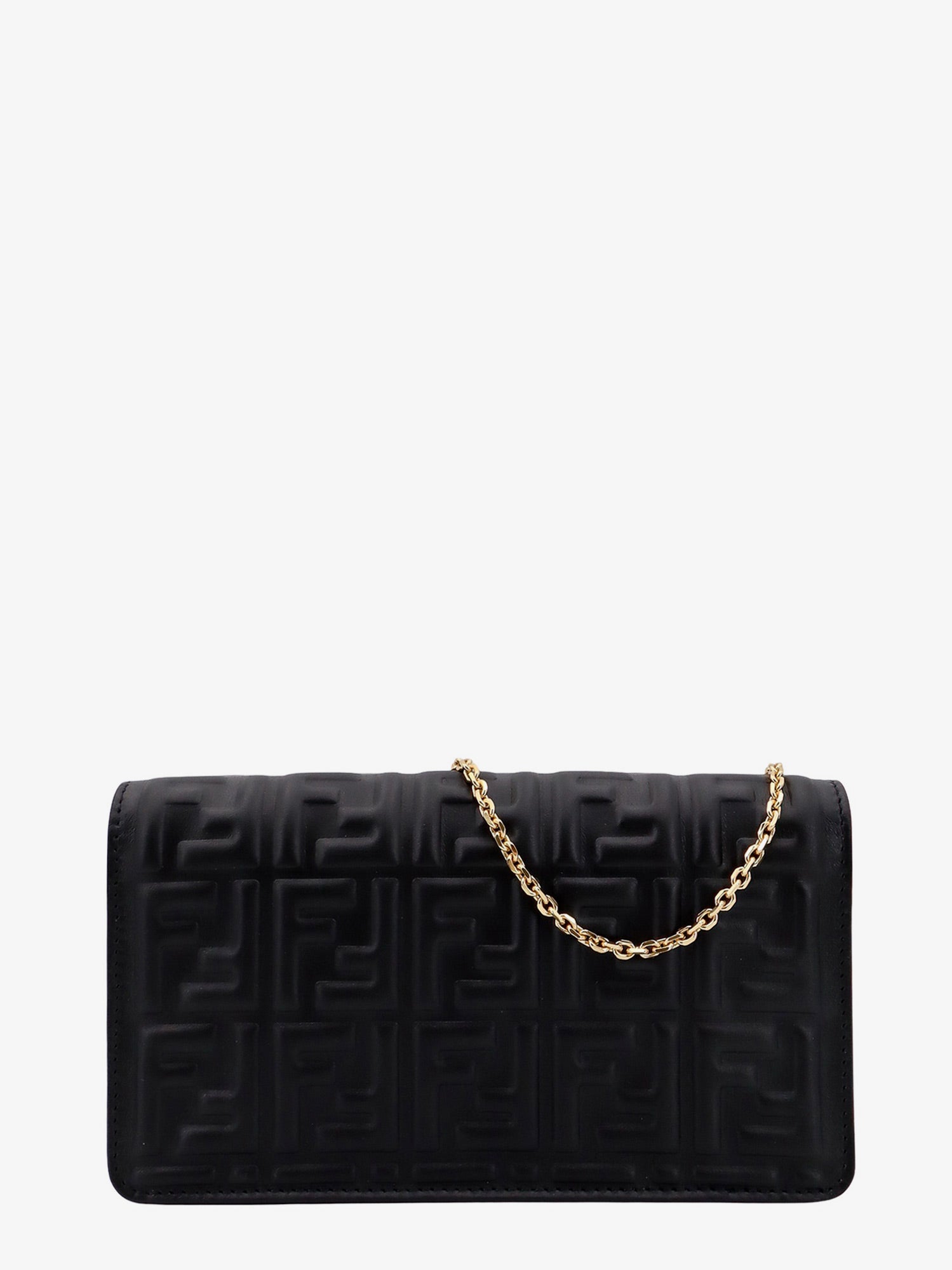 Дамска чанта FENDI Fendi Baguette Wallet on Chain Черно | 8M0498AAJDF0KUR, 1