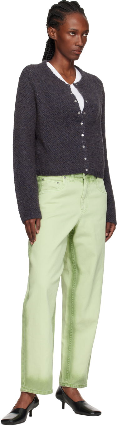 Пуловер Eckhaus Latta Eckhaus Latta Yak Snap Cardigan Тъмно синьо | 8257-EL-PF25-M -, 3