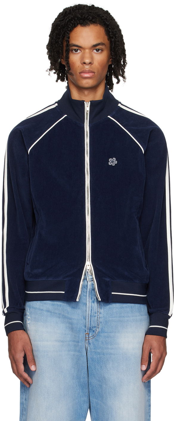 Яке KENZO Blue Paris 'Boke Flower' Track Jacket Тъмно синьо | FE65SW2024VD, 0