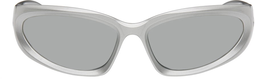 Слънчеви очила Balenciaga Silver Swift Металик | BB0157S, 0