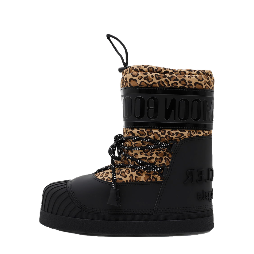 Кецове и обувки Moncler Palm Angels x Shedir Snow Boots Black Leopard Print Черно | 4H70000 - 02T1U230