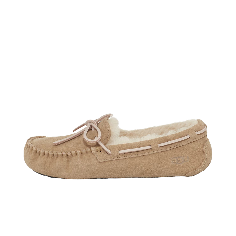 Кецове и обувки UGG Dakota Suede Moccasin Slippers Бежово | 1107949-TAB