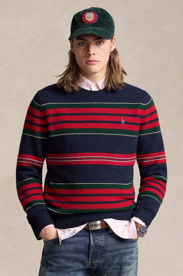 Striped Crewneck Sweater