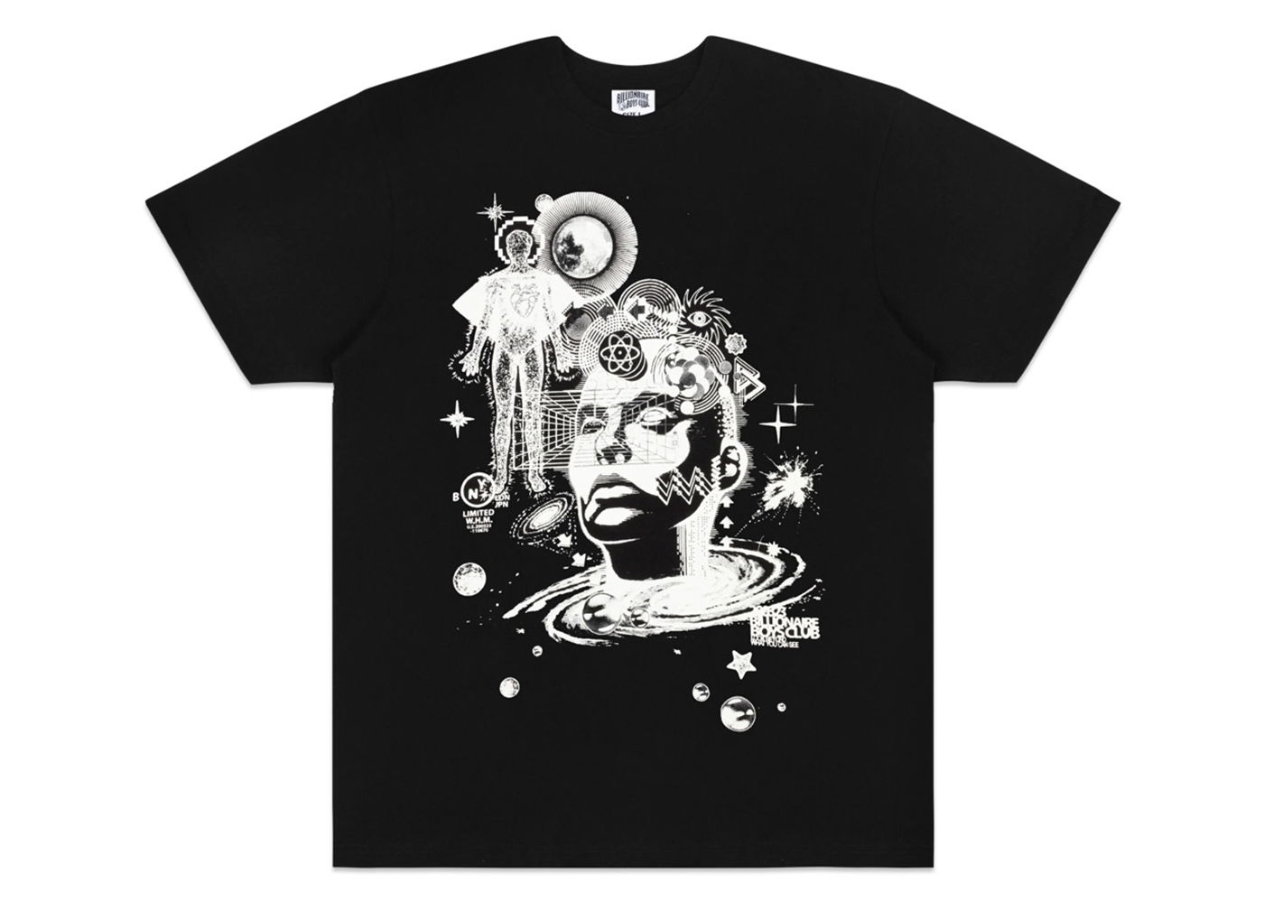 Тениска BILLIONAIRE BOYS CLUB Look Beyond Tee Черно | 8317202BLK, 0