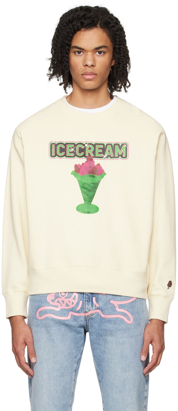Пуловер BBC IceCream ICECREAM Sundae Sweatshirt Бежово | IC23424, 0