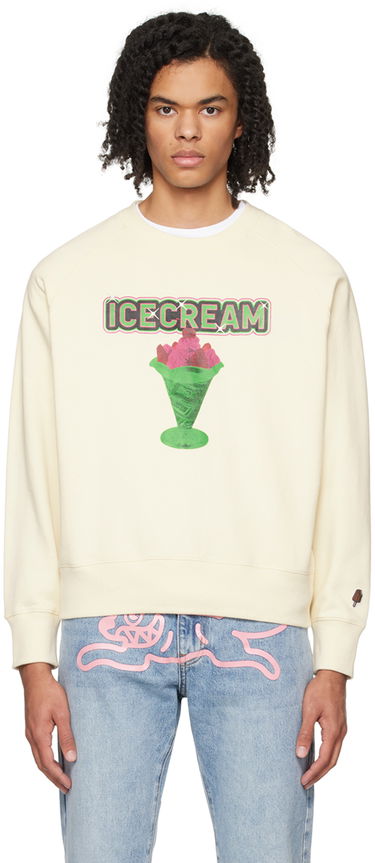 Пуловер BBC IceCream ICECREAM Sundae Sweatshirt Бежово | IC23424, 0