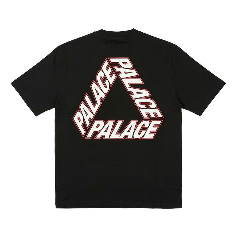 Тениска Palace P-3 Outline Graphic T-Shirt Черно | P26TS199