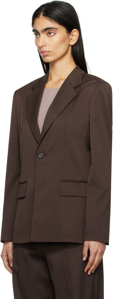 Яке Maison Margiela MM6 Maison Margiela Twist Suit Blazer Кафяво | S52BN0141 S47848, 3