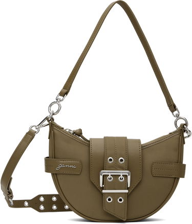 Чанта през рамо GANNI GANNI Bucky Small Crossbody Bag Зелено | A6363, 0