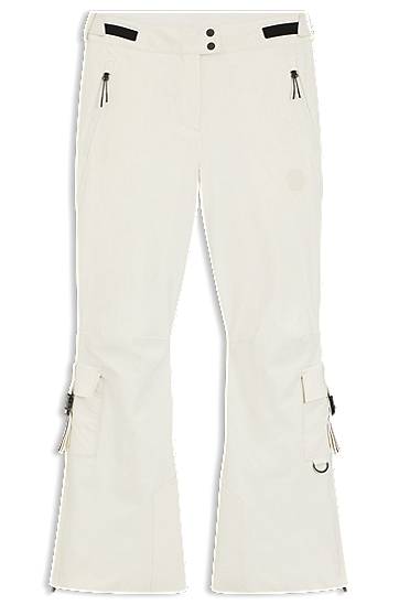 Панталони BOSS Ski trousers with water-repellent finish Бяло | 50549048