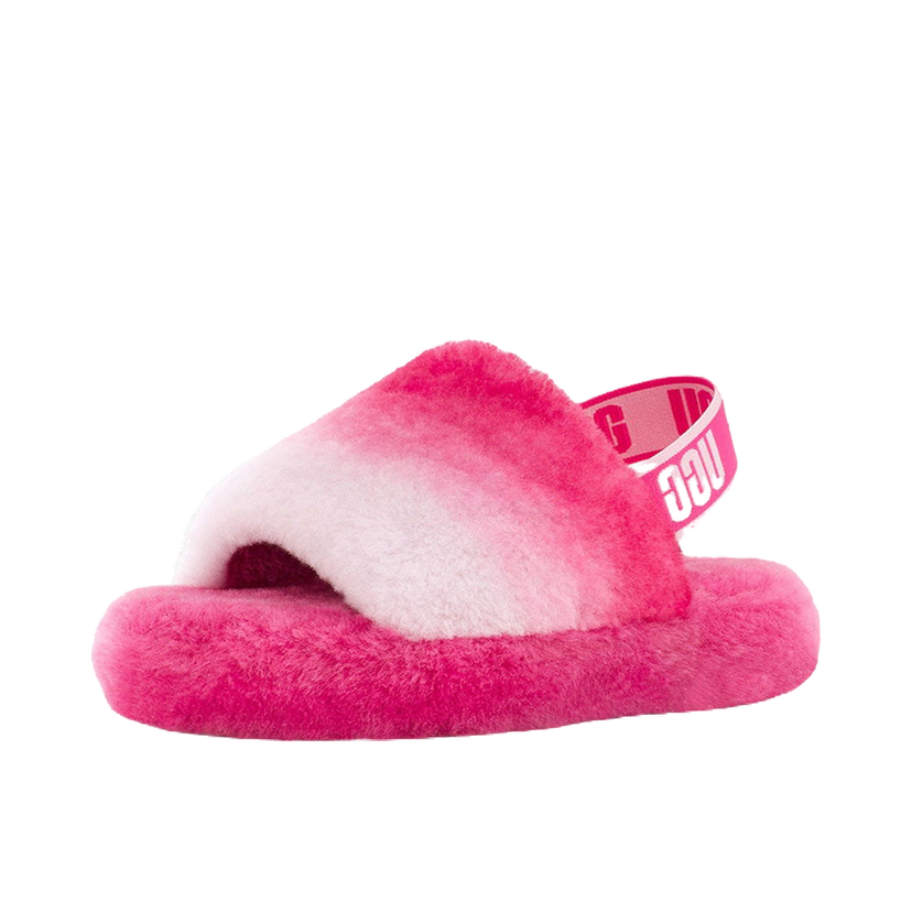 Кецове и обувки UGG UGG Fluff Yeah Slide Gradient Розово | 1120772K-PCMB