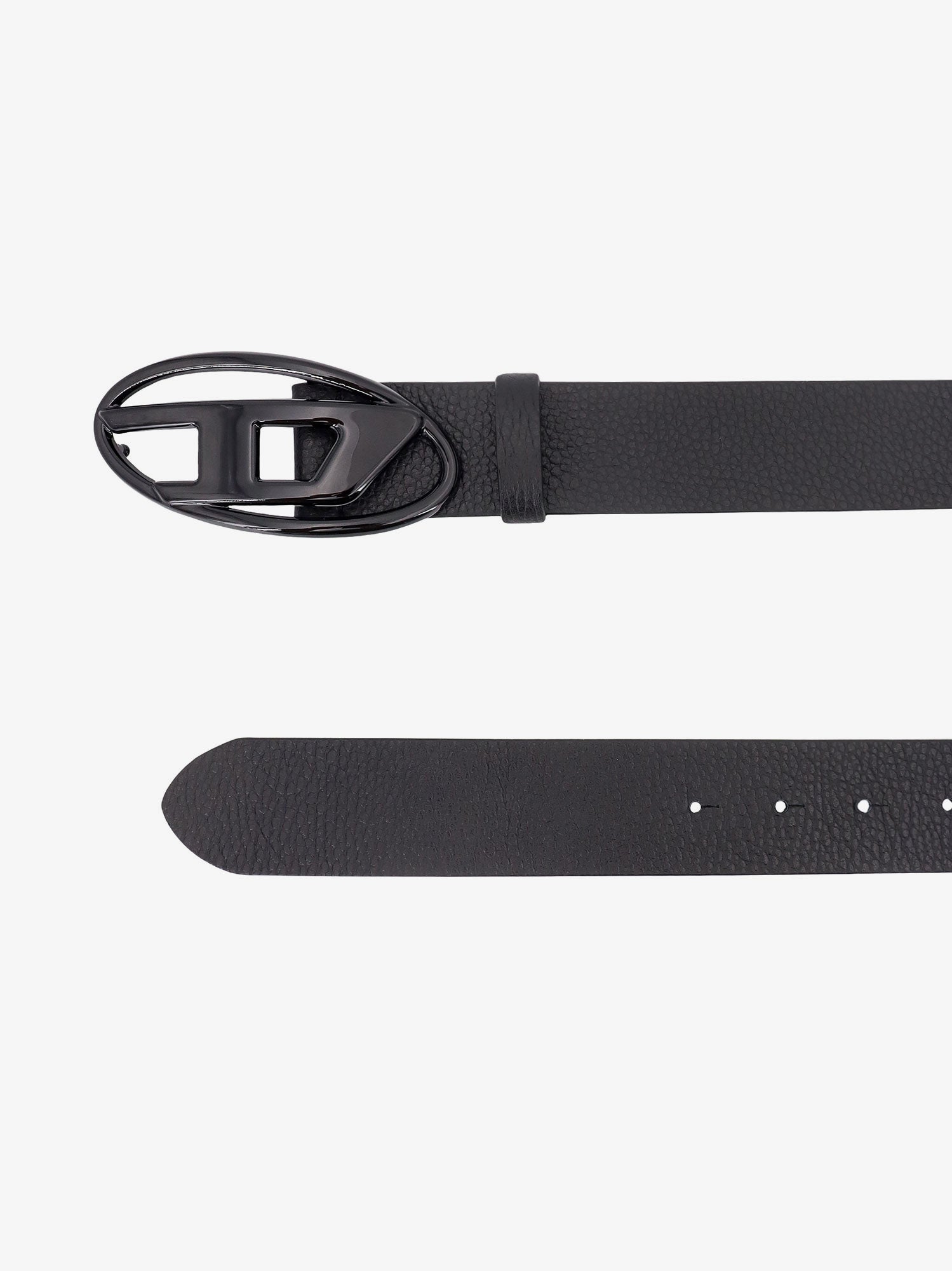 Колани Diesel Men's Diesel Leather Belt with D Logo Buckle Черно | X08516P4231T8013, 1