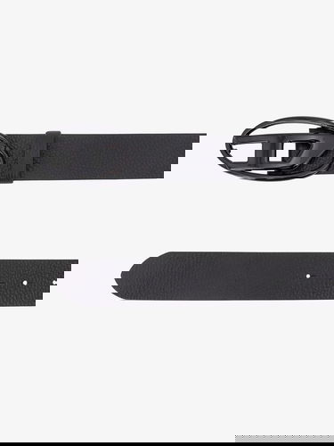 Колани Diesel Men's Diesel Leather Belt with D Logo Buckle Черно | X08516P4231T8013, 1