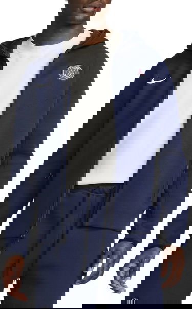 Суитчър Nike PSG MNK TCHFLC FZWR HDY ESN Тъмно синьо | fz7224-410, 0