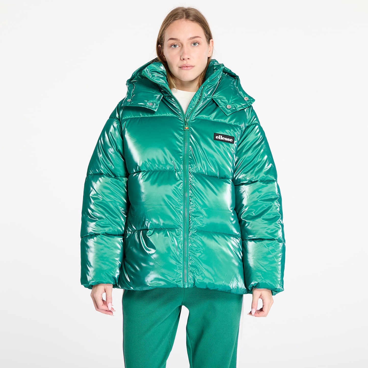 Пухо яке Ellesse Jacket Lenzer Padded Jacket Green M Зелено | SGX2091-4503, 0