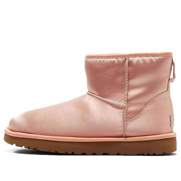 Кецове и обувки UGG Satin Classic Mini Boots Розово | 1094985-SNTN