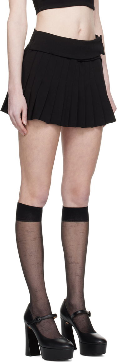 Пола GUIZIO Guizio Pleated Miniskirt Черно | DGF21S997, 1