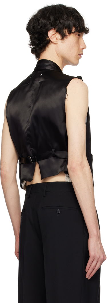 Жилетка Maison Margiela Maison Margiela Raw Edge Waistcoat Черно | S50FB0110 S53915, 2