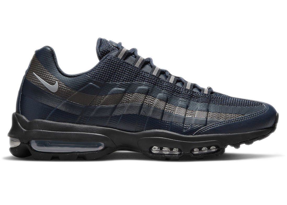 Кецове и обувки Nike Air Max 95 Ultra Midnight Navy Grey Тъмно синьо | DZ4503-400, 0