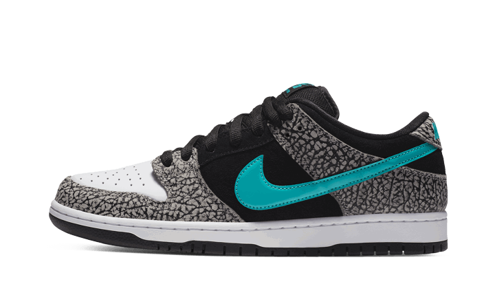 Кецове и обувки Nike SB SB Dunk Low atmos Elephant Бяло | BQ687009