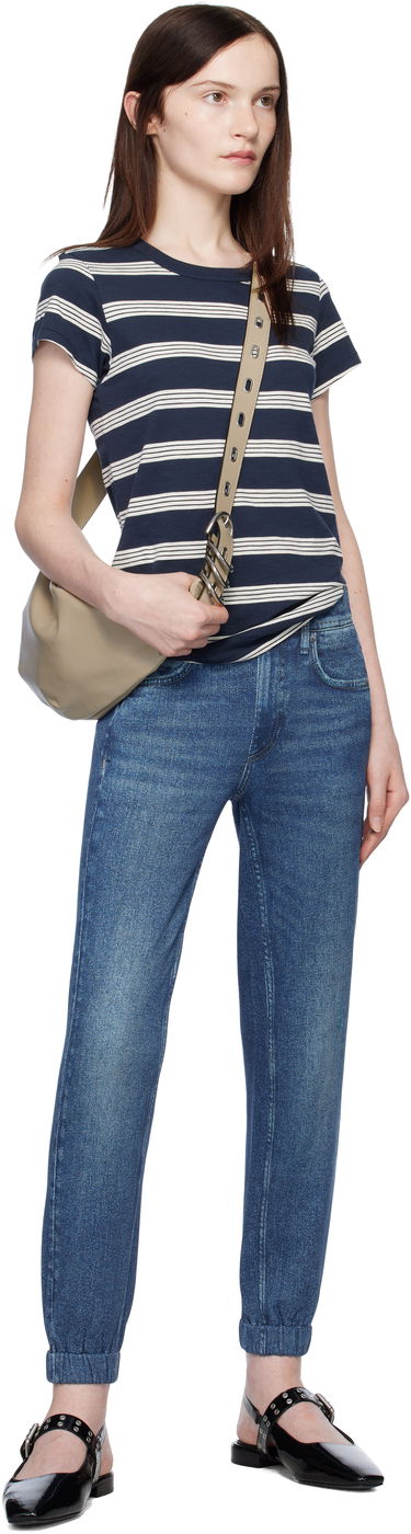 Облекло rag & bone Rag & Bone Astra Leather Slingback Slippers Черно | WFF24SF002TB2, 4